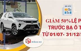 Giảm 50 Phí Trước Bạ 2023