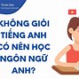 Không Giỏi Tiếng Anh Thì Nên Học Ngành Gì